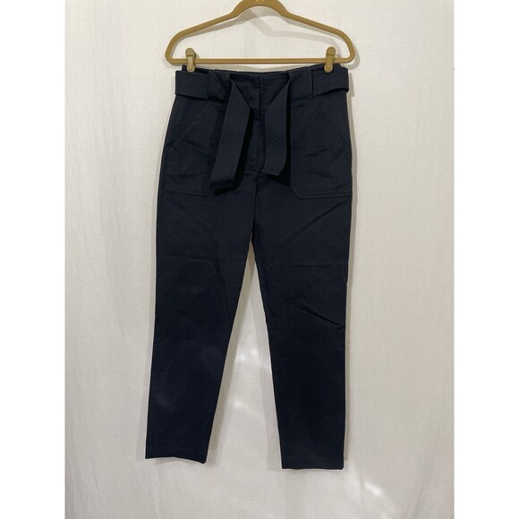 Veronica Beard Navy Mahary Ankle Pants SZ 6 NWOT